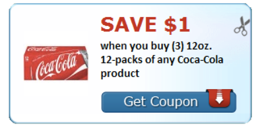 *NEW* $1/3 Coca-Cola 12 Packs Coupon
