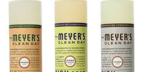 Amazon: Mrs. Meyer’s Clean Day Dish Soap 3-Packs as Low as $7.98 Shipped (Just $2.66 Each!)