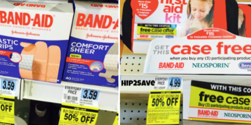 Rite Aid: Score First Aid Case, THREE Packages of Band-Aids AND $15 in Coupons for $3.17
