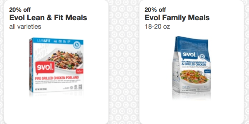 Target: Evol Lean & Fit Meals ONLY $1.61