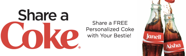 My Coke Rewards: Free Personalized Coke Bottle w/ Free Shipping (Just ...