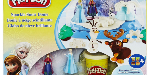 Amazon: Play-Doh Disney Frozen Sparkle Snow Dome Set with Elsa and Anna Only $10.93 (Best Price)