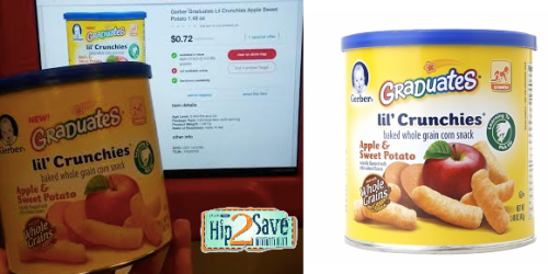Target: *HOT* Gerber Graduates lil’ Crunchies (Apple & Sweet Potato) Only $0.39 Per Container
