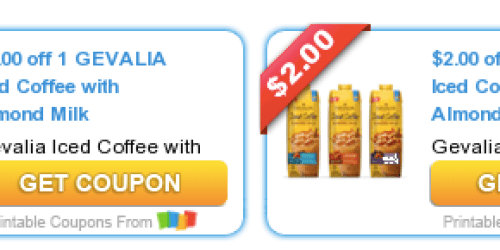 Two New Gevalia Iced Coffee Coupons = Single Serve Iced Coffees Only 59¢ at Target