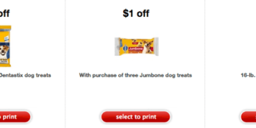 Target: Lots of New Printable Store Coupons (= FREE Bag of Beneful Dry Dog Food!)