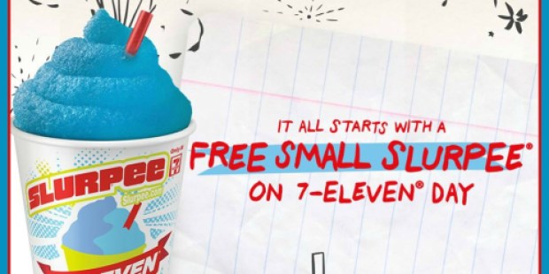 7-Eleven: Free Small Slurpee on July 11th (+ Score Week-Long Freebies From 7/12-7/18)
