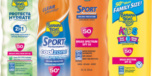 *NEW* $4/2 Banana Boat Suncare Products Coupon = Aloe After Sun Lotion Only $2.29 Each at CVS + More