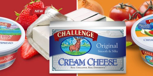 New $1/1 Challenge Cream Cheese Coupon = Salsa or Strawberry Tubs Only 44¢ at Walmart (After Ibotta)