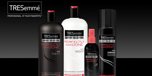 CVS: Nice Buys on TRESemme Perfectly (un)Done Hair Products All Month Long