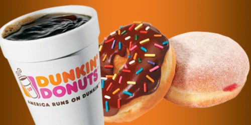 Dunkin’ Donuts: Score a FREE Doughnut with ANY Beverage Purchase on June 5th