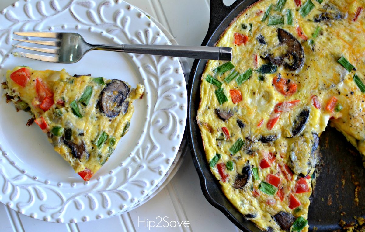 Meatless Monday meals frittata 