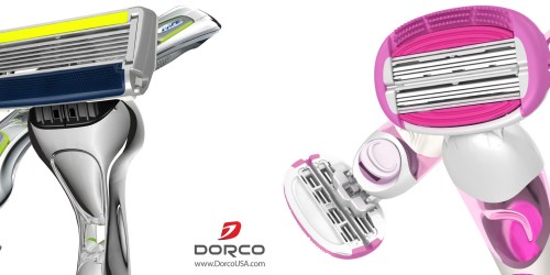 Dorco Pace or Shai Trial Packs ONLY $14.60 Shipped (Includes 1 Razor Handle & 18 Cartridges!)