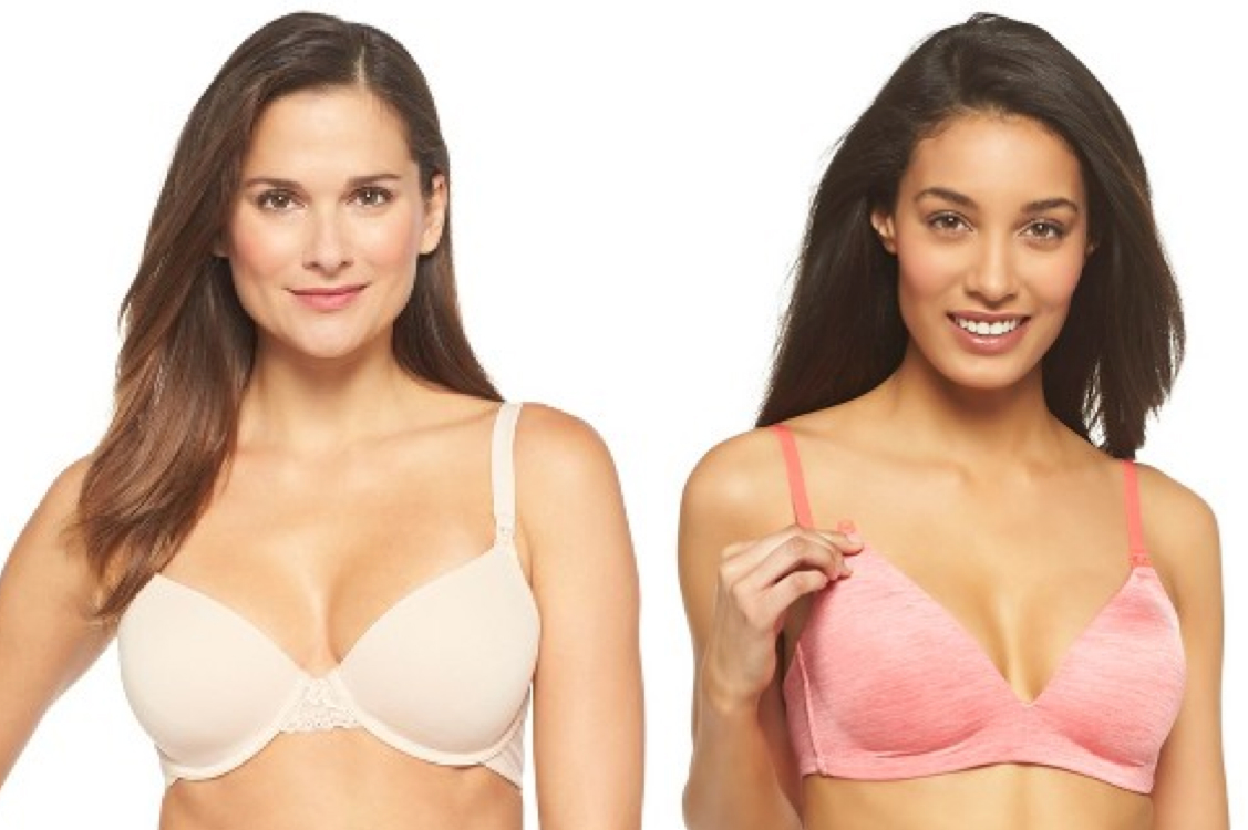target nursing bras