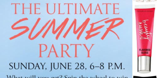 Victoria’s Secret: Attend Ultimate Summer Party on 6/28 – Win FREE Panties, Beauty Products, & More