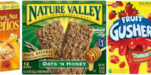 Safeway & Affiliates: Nice Deals on Select Cereals, Fruit Snacks, Nature Valley, & More…