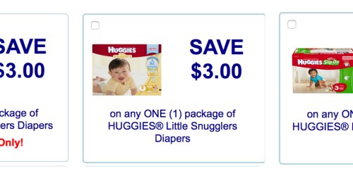 High Value $3/1 Huggies Diapers Coupons = ONLY $3.49 Each at CVS (Starting 6/7) – Awesome Price!