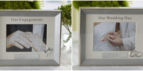 Lenox.com: Personalized Engagement or Wedding Day Photo Frames Only $19.99 Shipped (Reg. $49.95!)
