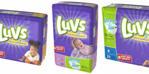 New $1/1 ANY Luvs Diapers Coupon + Store Deals