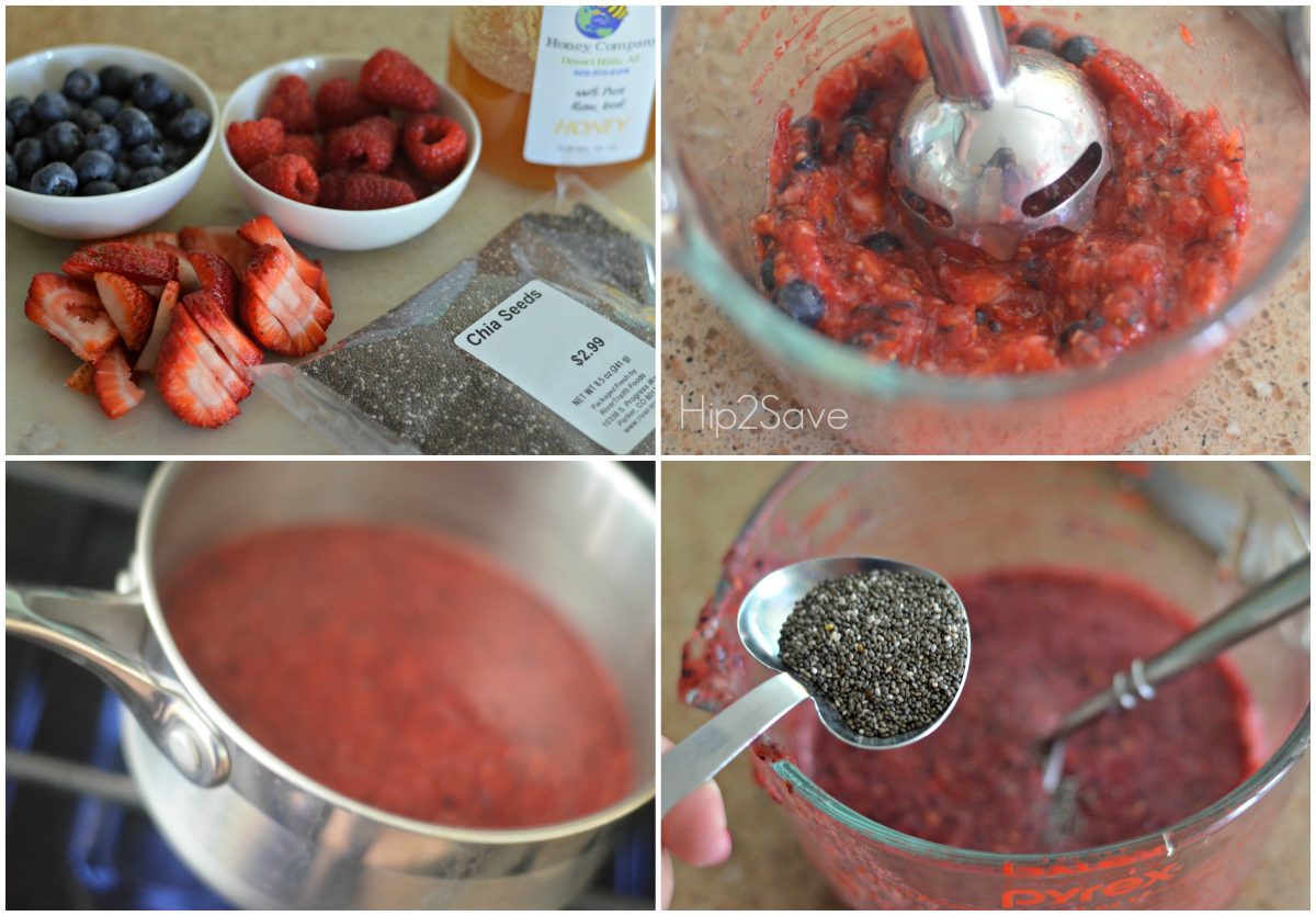 Easy Homemade Healthy Jam Using Chia Seeds