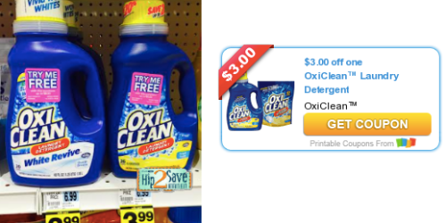 NEW $3/1 OxiClean Laundry Detergent Coupon = ONLY 99¢ at Rite Aid This Week