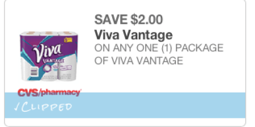CVS: $2/1 Viva Vintage Paper Towels Store Coupon = ONLY 75¢ Per Roll Starting June 7th + More