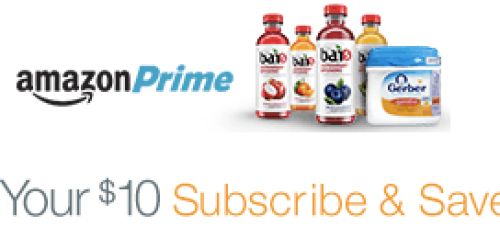 Amazon Prime Members: FREE $10 Subscribe & Save Credit (New Customers Only!)