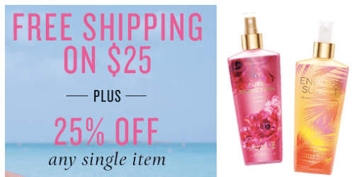 Victoria’s Secret: Rare FREE Shipping on $25 Orders + 25% Off ONE Item (Until 11pm EST)