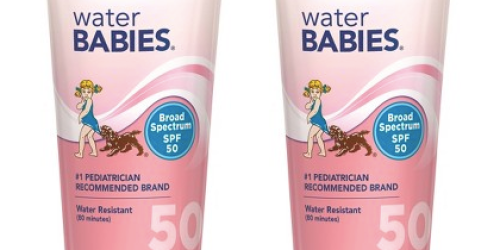 Target: Coppertone Water Babies Sunscreen Lotion ONLY $1.65 (Print Coupon Now)