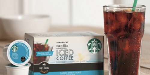 $1/1 Starbucks Iced Coffee K-Cups Printable Coupons (Three Links Available!)