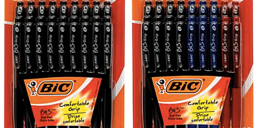Staples.com: BIC Retractable Ballpoint Pens 18 Count Pack Only $4 Shipped (Regularly $9.99)