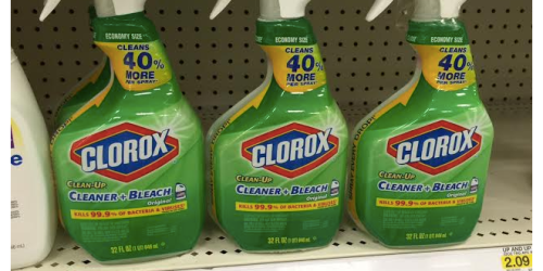 Target: Clorox Clean-up Spray with Bleach Only $1.10 (No Coupons Needed!)