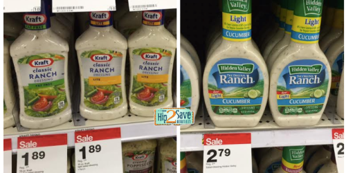 Target: Hidden Valley Greek Dips & Dressing Mixes as Low as 42¢, Hidden Valley 16-oz Dressings $1.65 + More