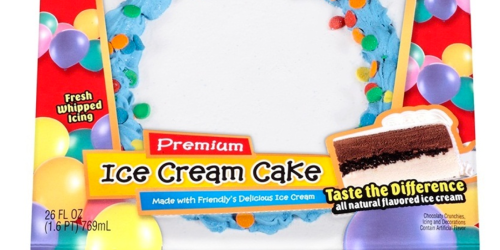 *NEW* $3/1 Friendly’s Ice Cream Cake AND $1/2 Friendly’s Frozen Novelties Coupons