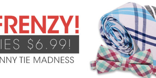 Rakuten: ALL Men’s Skinny Tie Madness Ties Only $6.99 Shipped (Regularly $29!)