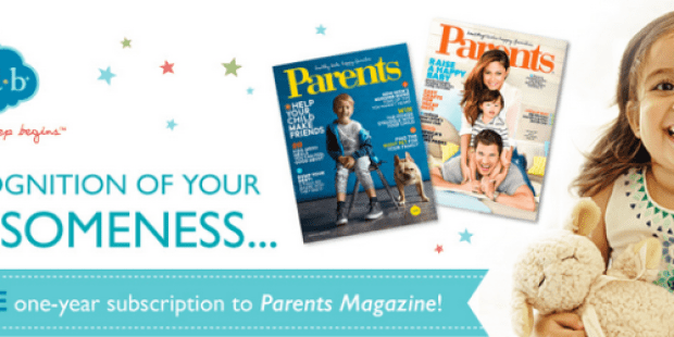 FREE One-Year Parents Magazine Subscription