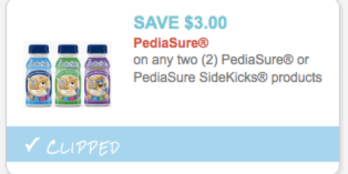 High Value $3/2 PediaSure SideKicks Products Coupon = 8 Sidekicks Smoothies Only $5.99 at Target