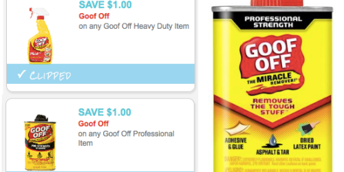 *RARE* $1/1 Goof Off Product Coupons