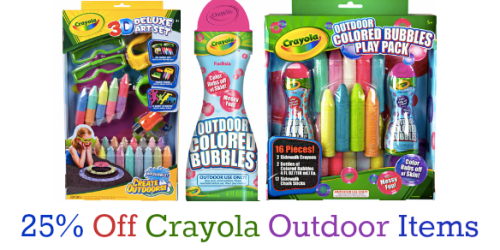 Target Cartwheel: 25% Off Crayola Outdoor Items