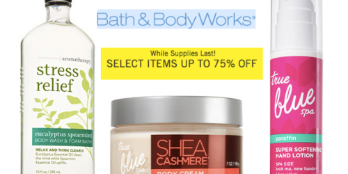 Bath & Body Works: *HOT* 75% Off Sale = Wallflowers $4, Foaming Hand Soaps $2.40 + More