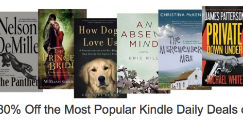Amazon: 80% Off Most Popular Kindle Books of 2015 + Up to 65% Off High Sierra Packs (Today Only!)