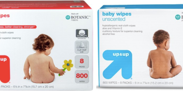 Target.com: up & up Baby Wipes Refill Packs (800 Count) Only $9.27 Shipped with Subscription