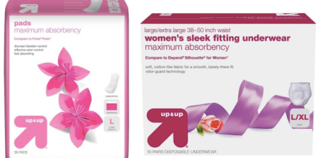 Target: Free Sample of Up & Up Women’s Pads/Liners or PurseReady Underwear Kit (IF You Qualify)