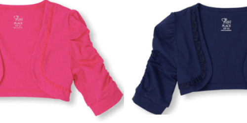 The Children’s Place: Girls Ruffle Cardigans Only $2.40 Shipped (Reg. $12.95!) + MORE