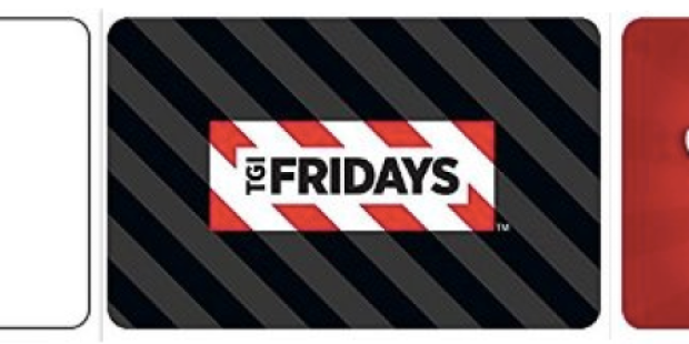 Amazon: 20% Off Select Gift Cards