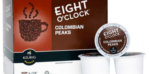 180-Count Eight O’Clock Columbian Peaks K-Cups ONLY $46 Shipped (= Just 26¢ Per K-Cup!)