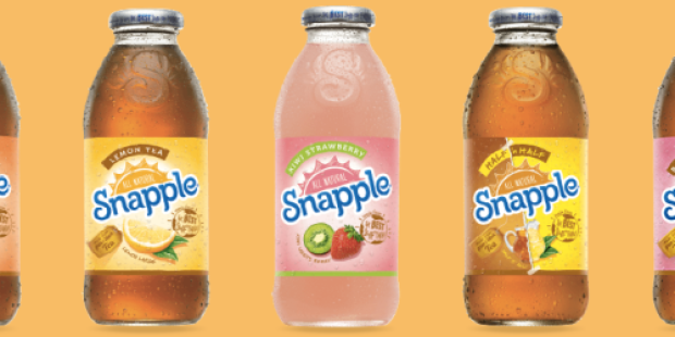 *HOT* Free Snapple Tea or Juice Drink Coupon