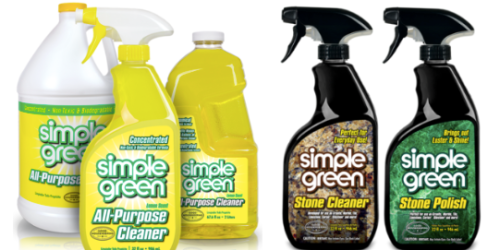 $10 in NEW Simple Green Product Coupons