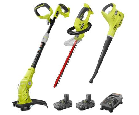 Home depot cordless online hedge trimmer ryobi