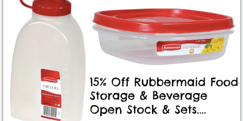Target: Select Rubbermaid Products Starting at 67¢