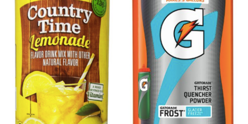 Amazon: HUGE 76 Ounce Canister of Gatorade Thirst Quencher Powder ONLY $10.13 Shipped